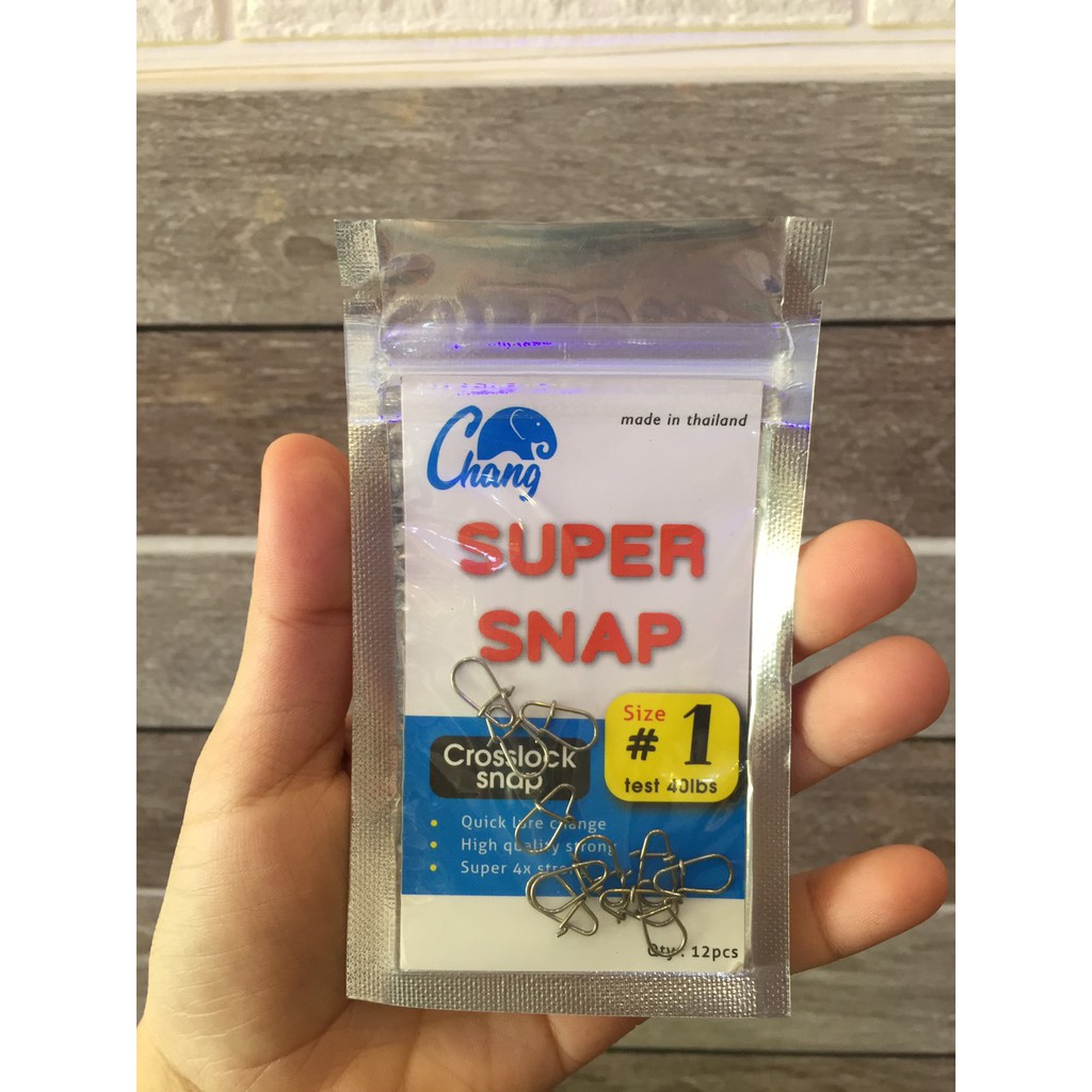 Bộ 12 Móc Khóa Mồi Lure Super Snap Thái Lan - Đồ Câu Fimax