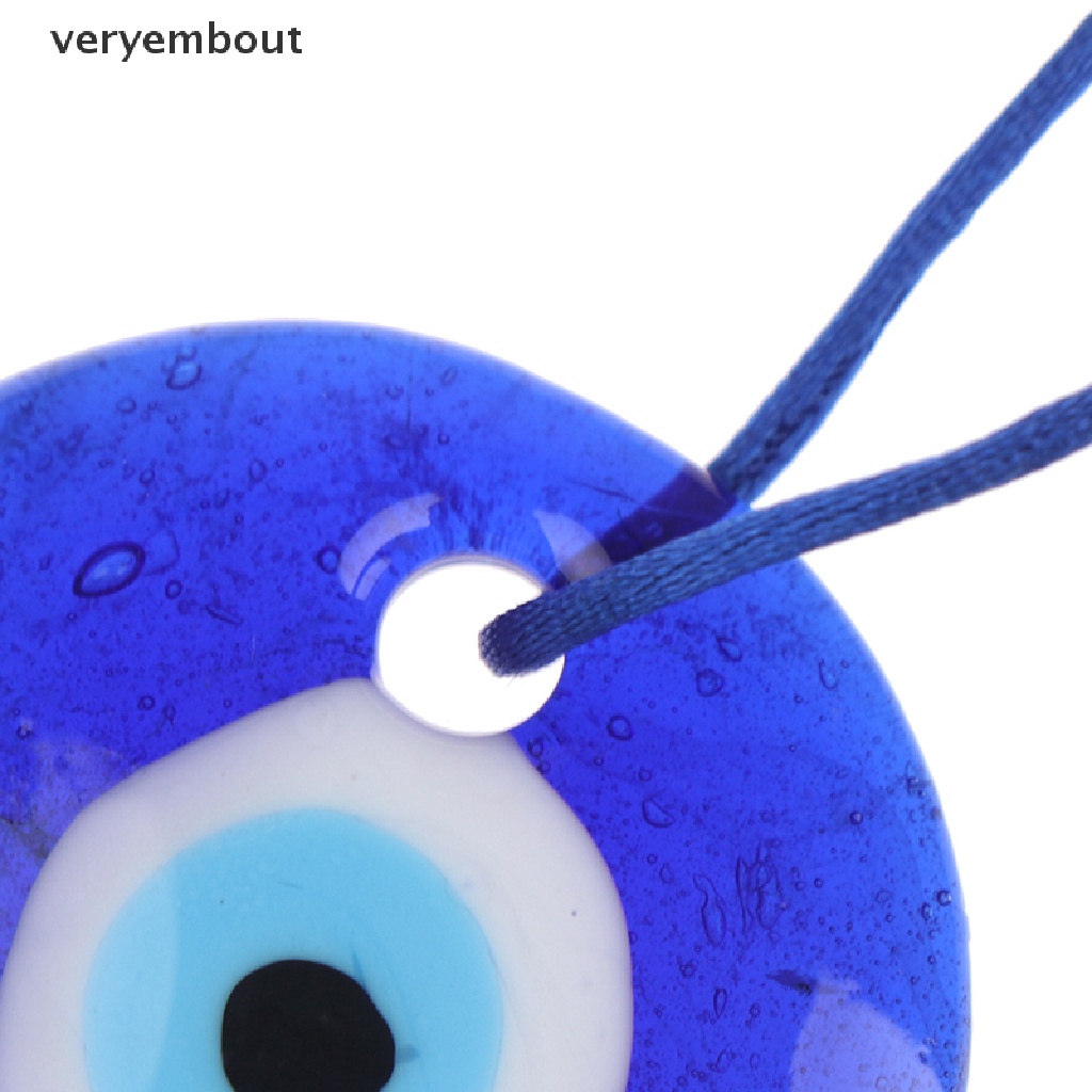 ut Fashion lucky turkish greek evil blue eye charm pendant home amulet n