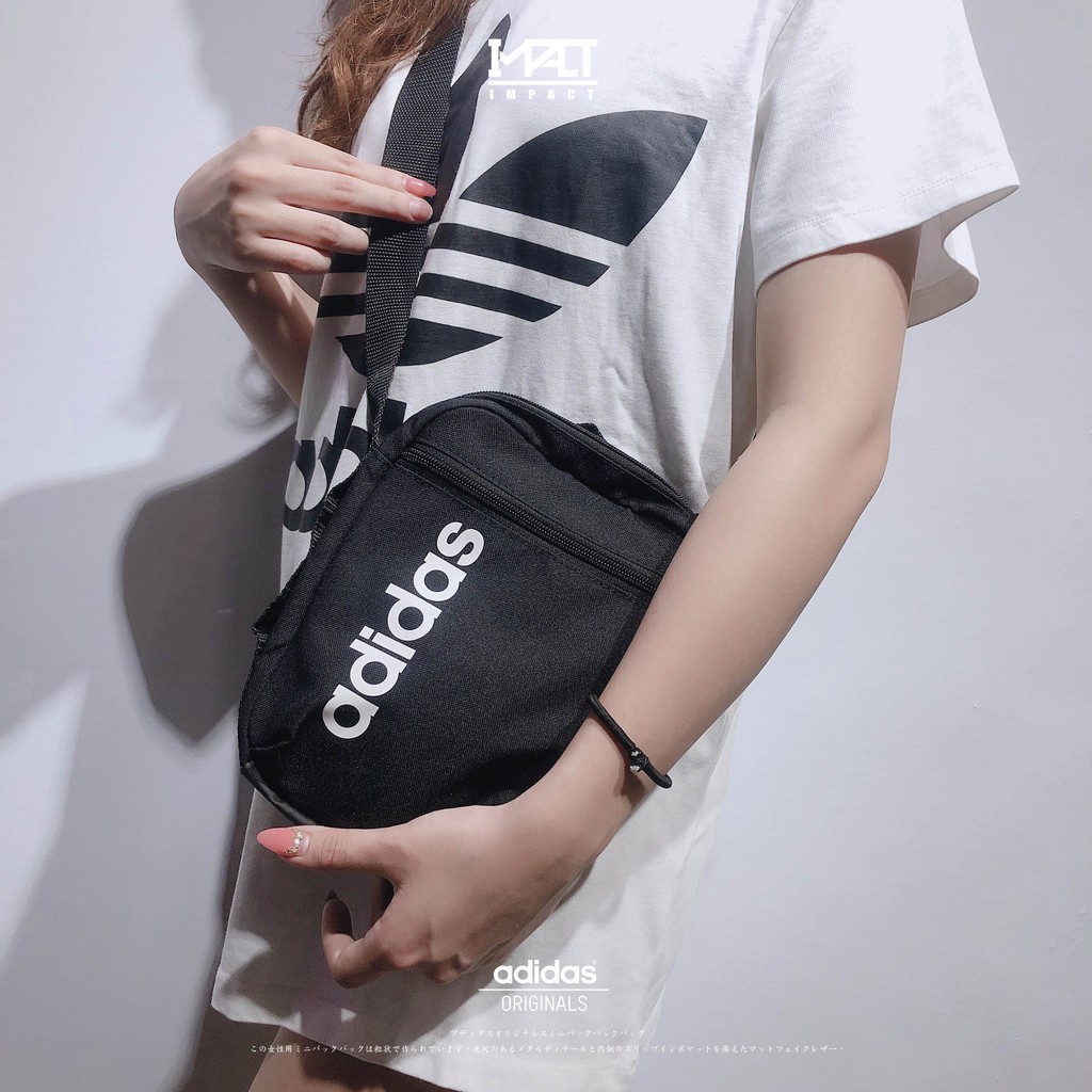 ✔️  Túi đeo chéo adidas NEO LINEAR CORE ORGANIZER BAG - DT4822 / ẢNH THẬT / CAM KẾT CHUẨN CHÍNH HÃNG