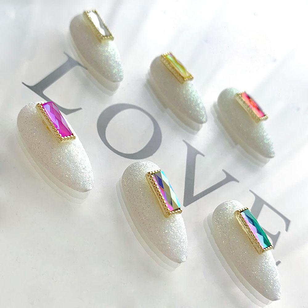 OCEANMAP Đá 3D Lấp Lánh Trang Trí Móng Tay Nghệ Thuật