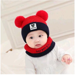 Nón len cho bé siêu kute vừa ấm vừa yêu từ 6 tháng -- 3 tuổi