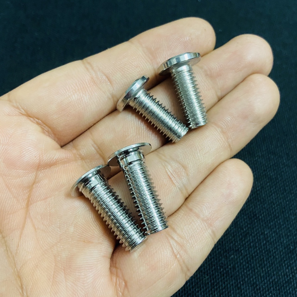 (ỐC SALAYA MẪU MỚI) Bộ sưu tập ốc SALAYA thái xoắn đầu bằng ốc 6ly2, 8ly2, ốc kiểu xe máy giá sỉ