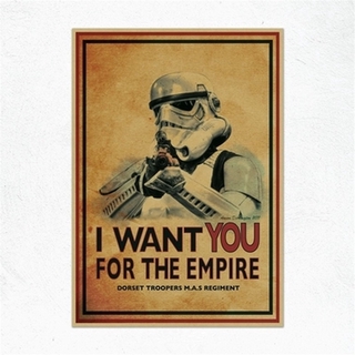 Poster Phim Star Wars Darth Vader R2-D2