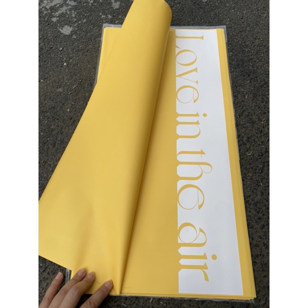 Giấy gói hoa combo 3 tờ, giấy bó hoa nhiều loại, ruy băng lẻ bó hoa