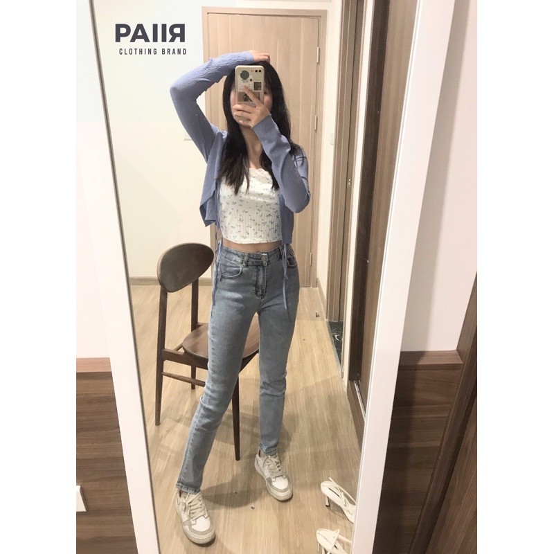 Quần bò ống đứng co giãn (Jennie Jeans ver 2)