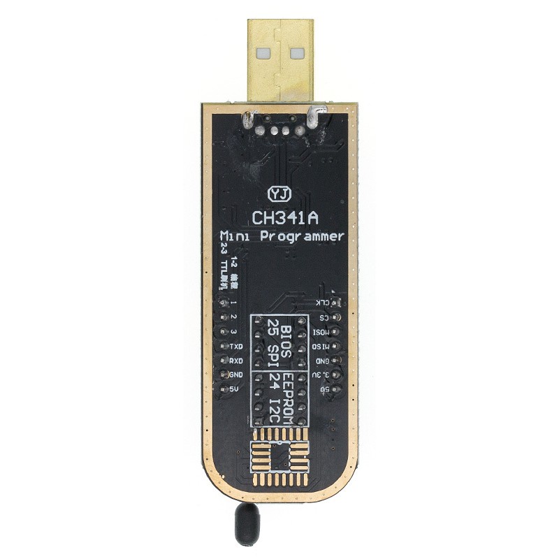 Bộ Mô Đun Lập Trình BIOS USB CH341A 24 25 Series EEPROM + Kẹp SOIC8 SOP8 EEPROM 93CXX / 25CXX / 24CXX DIY