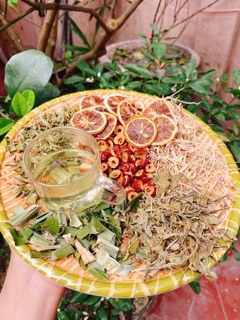 Trà chanh xả bạc hà