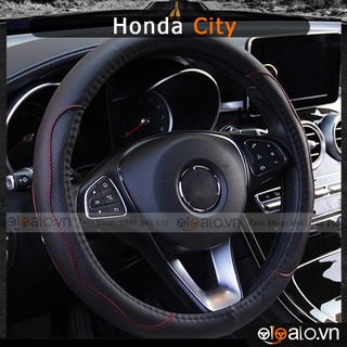 Bọc vô lăng xe ô tô Honda CITY cao cấp - PHUKIENXE