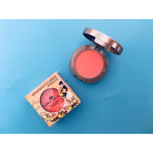 Phấn má Gina Glam Repair Beauty Flowers Rouge Blush G36