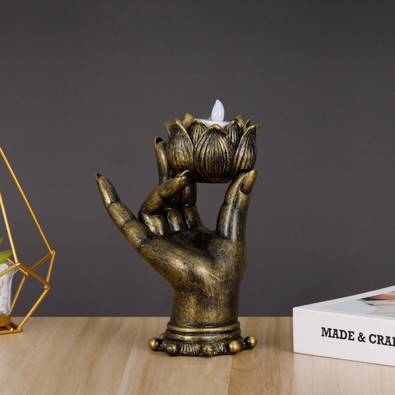 Giá Đỡ Nến Hình Người Tập Yoga Bằng Kim Loại Độc Đáo Trang Trí Nhà Cửa