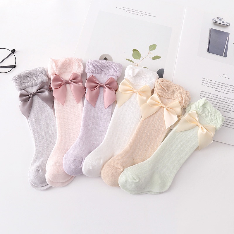 Vớ dài mềm mại cho bé gái 0-3 tuổi