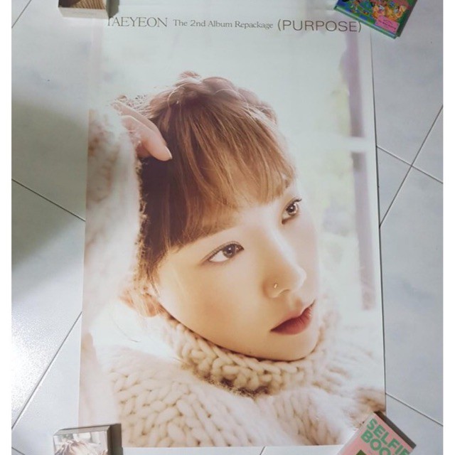 🆘SALE🆘*Có-Sẵn* ẢNH POSTER SNSD TAEYEON PURPOSE KIHNO VERSION