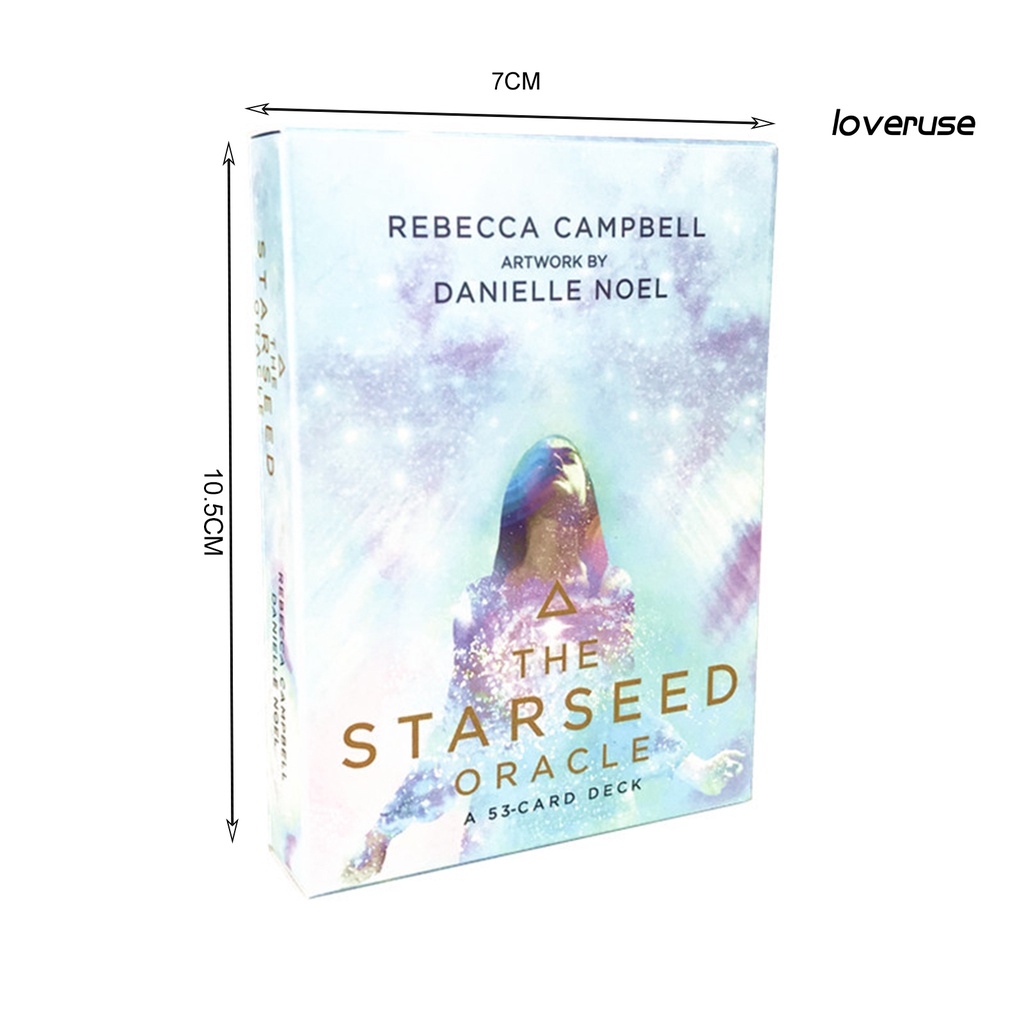 Bộ 53 Lá Bài Tarot The Starseed Oracle Nghệ Thuật Dành Cho Các Bữa Tiệc