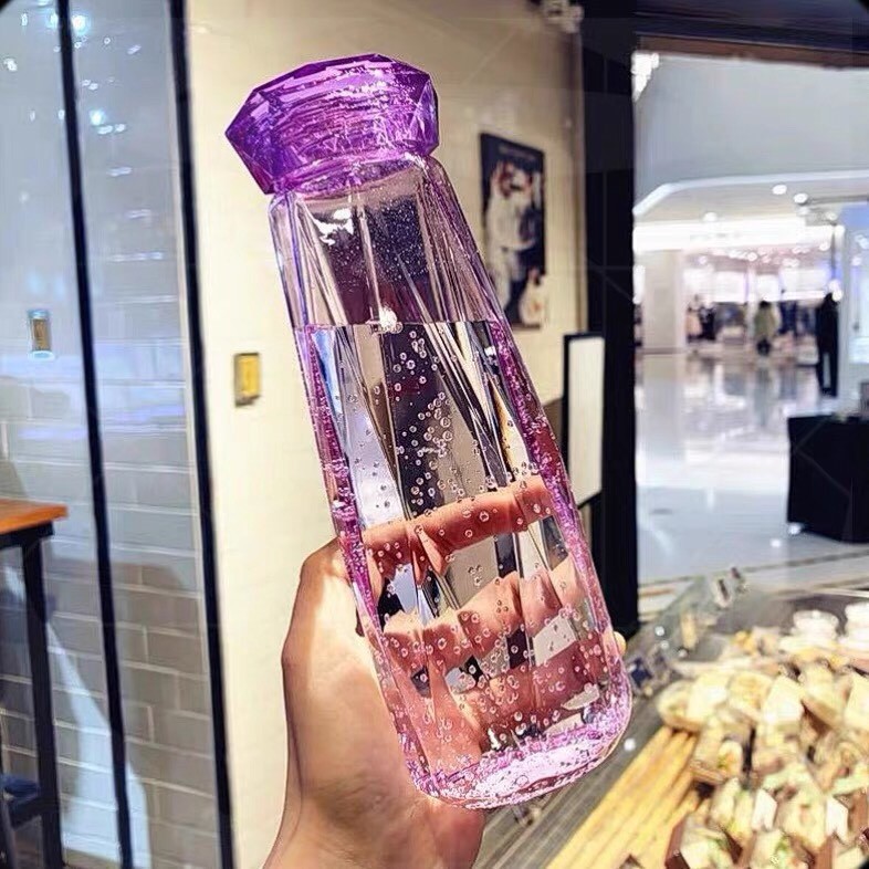 Bình Đựng Nước Thủy Tinh Pha Lê Dáng Kim Cương | BigBuy360 - bigbuy360.vn