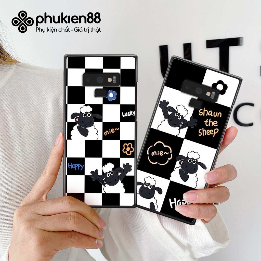 Ốp lưng điện thoại Samsung Note 9 astronaut, bear leopart, sheep, vỏ ốp rẻ bền đẹp