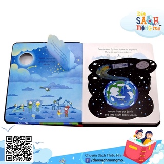 Đồ Chơi Khám Phá Không Gian Vũ Trụ Peep Inside Space Usborne