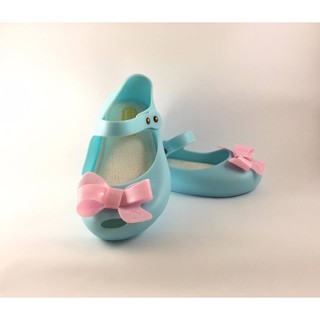 Giày jelly Melisa nơ đế lót bông êm chân