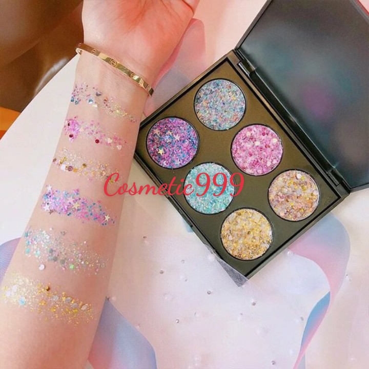 Nhũ mắt kim tuyến ko cần keo popfeel face &amp;body glitter chuyên makeup tiệc tùng lung linh