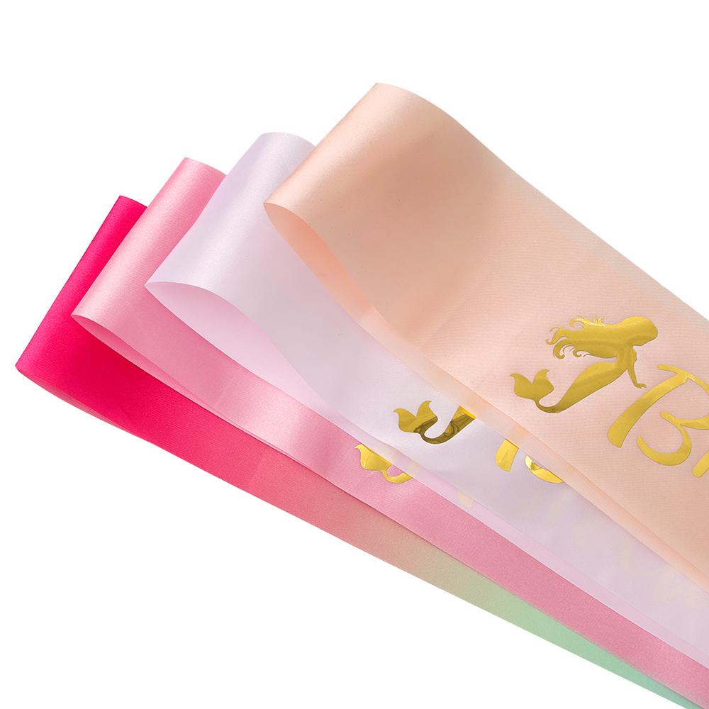 LONTIME 1 Dây Đeo Chéo Chúc Mừng Sinh Nhật Thời Trang