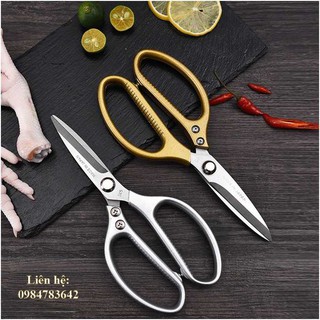 Kéo đa năng cắt thực phẩm SK5 thép không gỉ (cắt thịt gà, cắt cá, tỉa cành cây...)