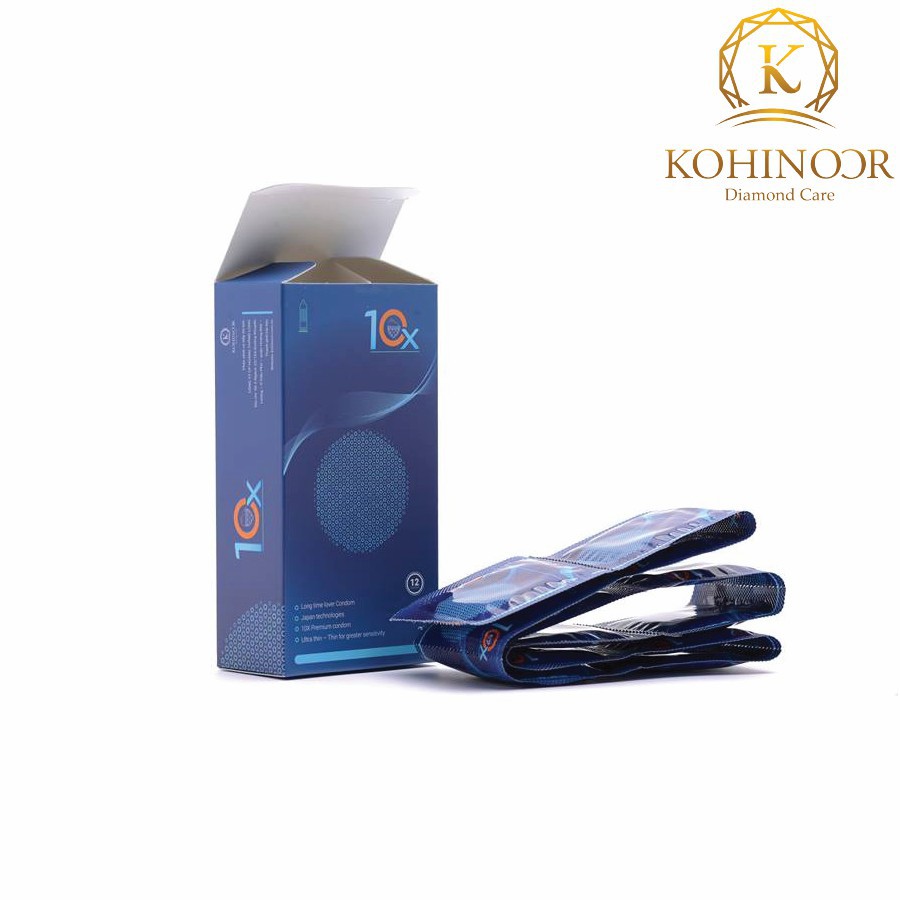 BAO CAO SU 10X KOHINOOR ( HỘP 12 CHIẾC ) SIÊU MỎNG , ĐEM LẠI CẢM GIÁC SIÊU THỰC