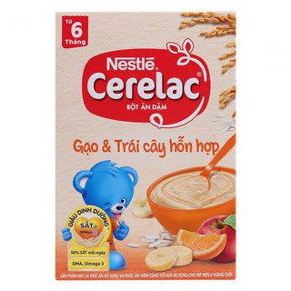 Bột ăn dặm nestle cerelac  mẫu mới  200g đủ vị - ảnh sản phẩm 6