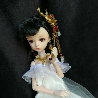 (trang sức búp bê) mũ đội cổ trang p2