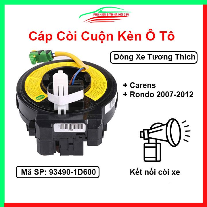 Cáp còi cho xe Carens, Rondo 2007-2012 Mã 93490-1D600