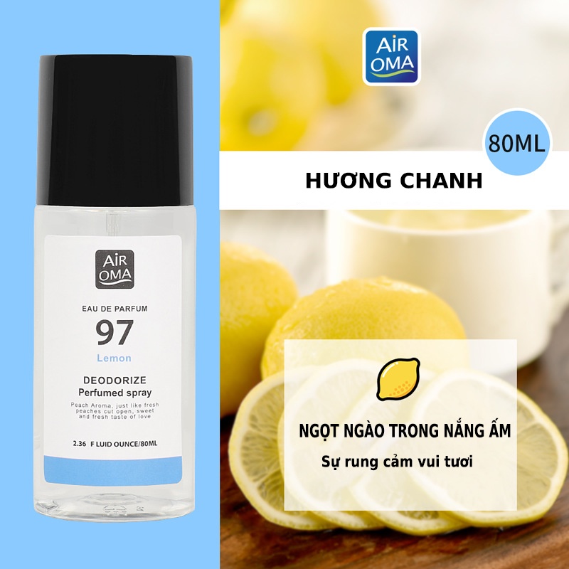 Xịt Thơm Quần Áo Quốc Dân AIR OMA Nhẹ Nhàng Thanh Lịch