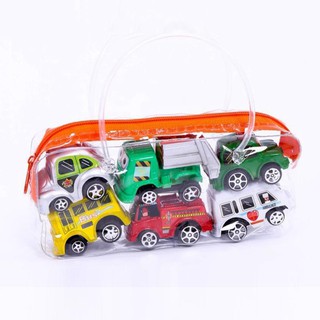 COMBO 2 TÚI ĐỒ CHƠI Ô TÔ 6 CHIẾC