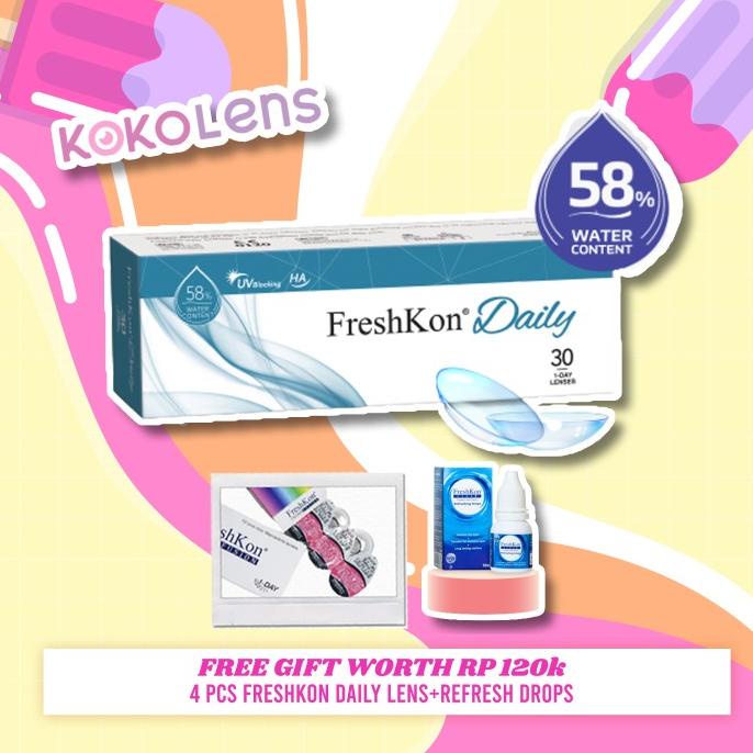 Set 30 Kính Áp Tròng 58M Tạo Hiệu Ứng Mắt Thoải Mái