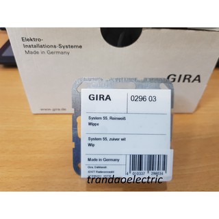 Công tắc đơn Gira 1-2 chiều 10A 250V (Bao gồm ruột và nắp)