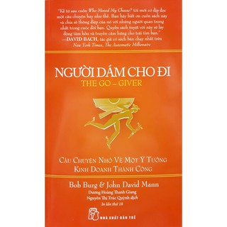 Sách - Người Dám Cho Đi