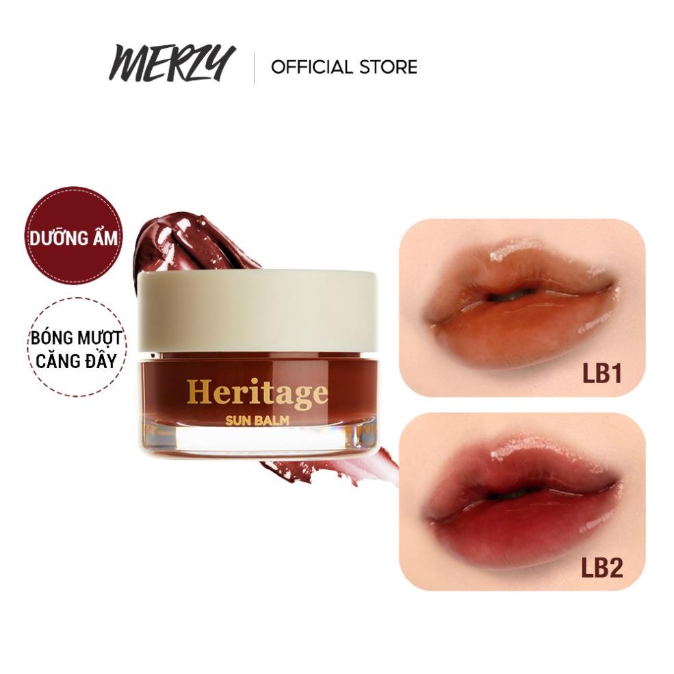 Son Dưỡng Có Màu Dưỡng Ẩm Môi Merzy The Heritage All Day Lip Care 4g 