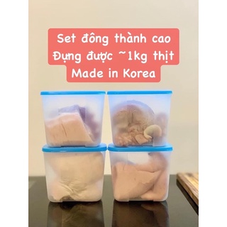 SET HỘP ĐÔNG 820ml TUPPERWARE VIỆT
