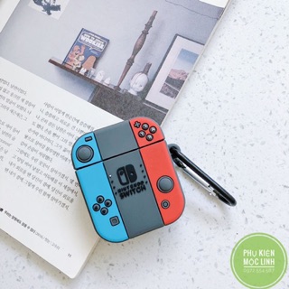 🌟Tặng kèm móc sắt treo - Case Airpod 1 2 3 Pro Máy chơi game Nitendo 🌟Vỏ bao AirPods silicon đựng tai nghe không dây