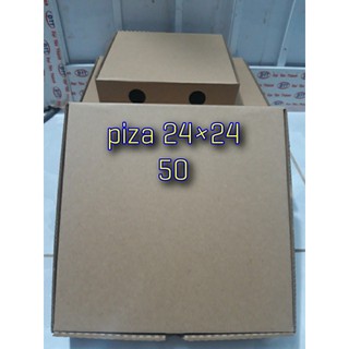 50 hộp 24*24*4 cm nắp gài(piza)