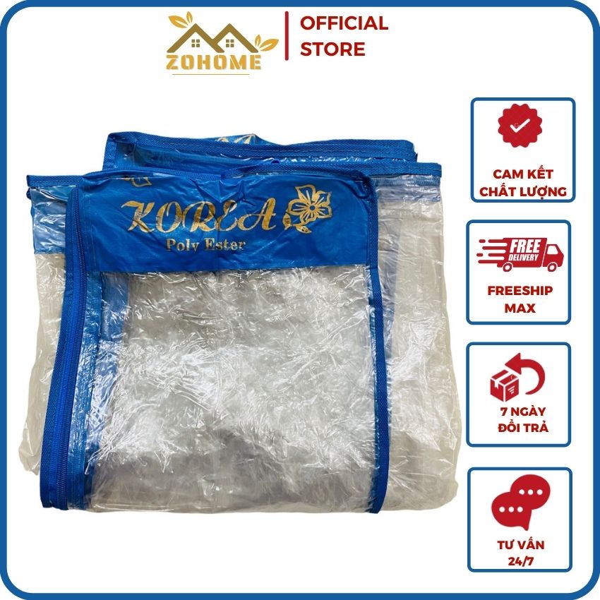 Túi vỏ bọc nệm 3 tấm, tấm bảo vệ nệm gập 3 cho đệm 1m2 1m5 1m6 1m8 2m ZO HOME