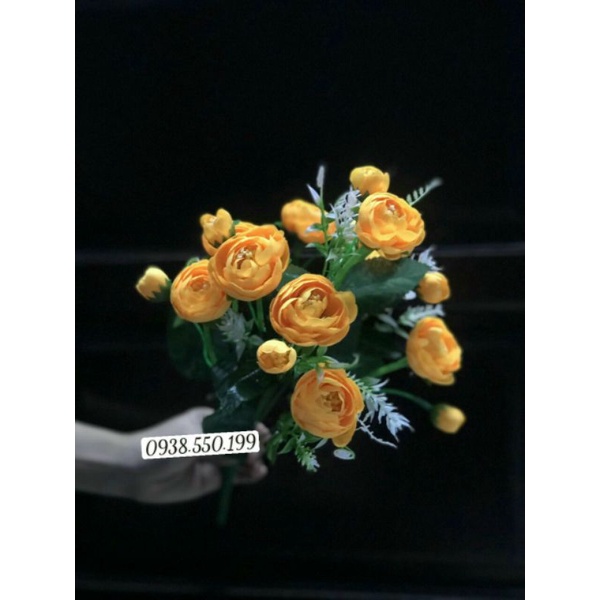 Cụm Hoa Trà Gạo Giả Hoa Giả Trang trí