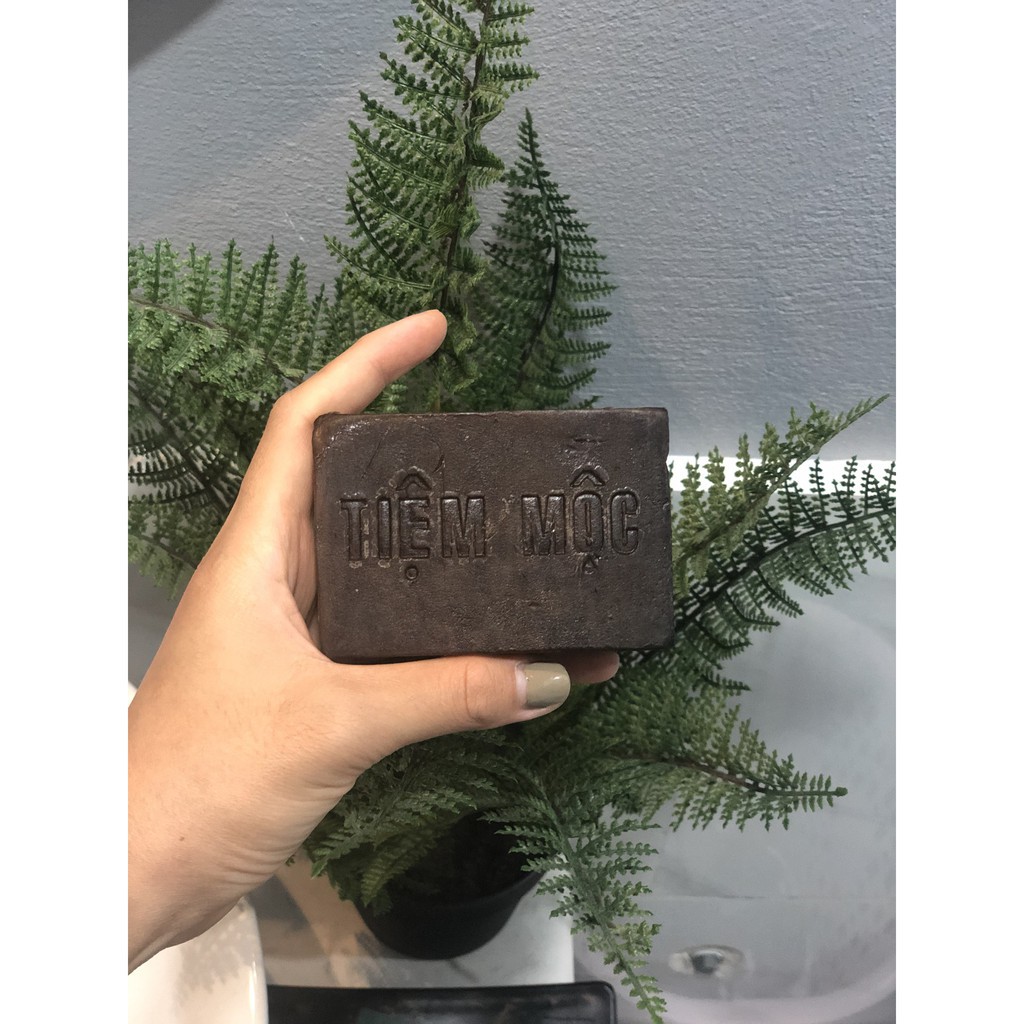 Xà phòng làm sạch mụn lưng Tiệm Mộc 130gr xà bông dạng cục ngừa mụn cơ thể | BigBuy360 - bigbuy360.vn