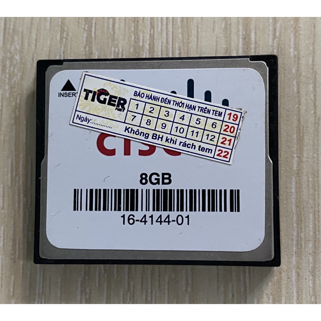 Thẻ nhớ Compact Flash Cisco 512MB - 1GB - 2GB - 4GB - 8GB