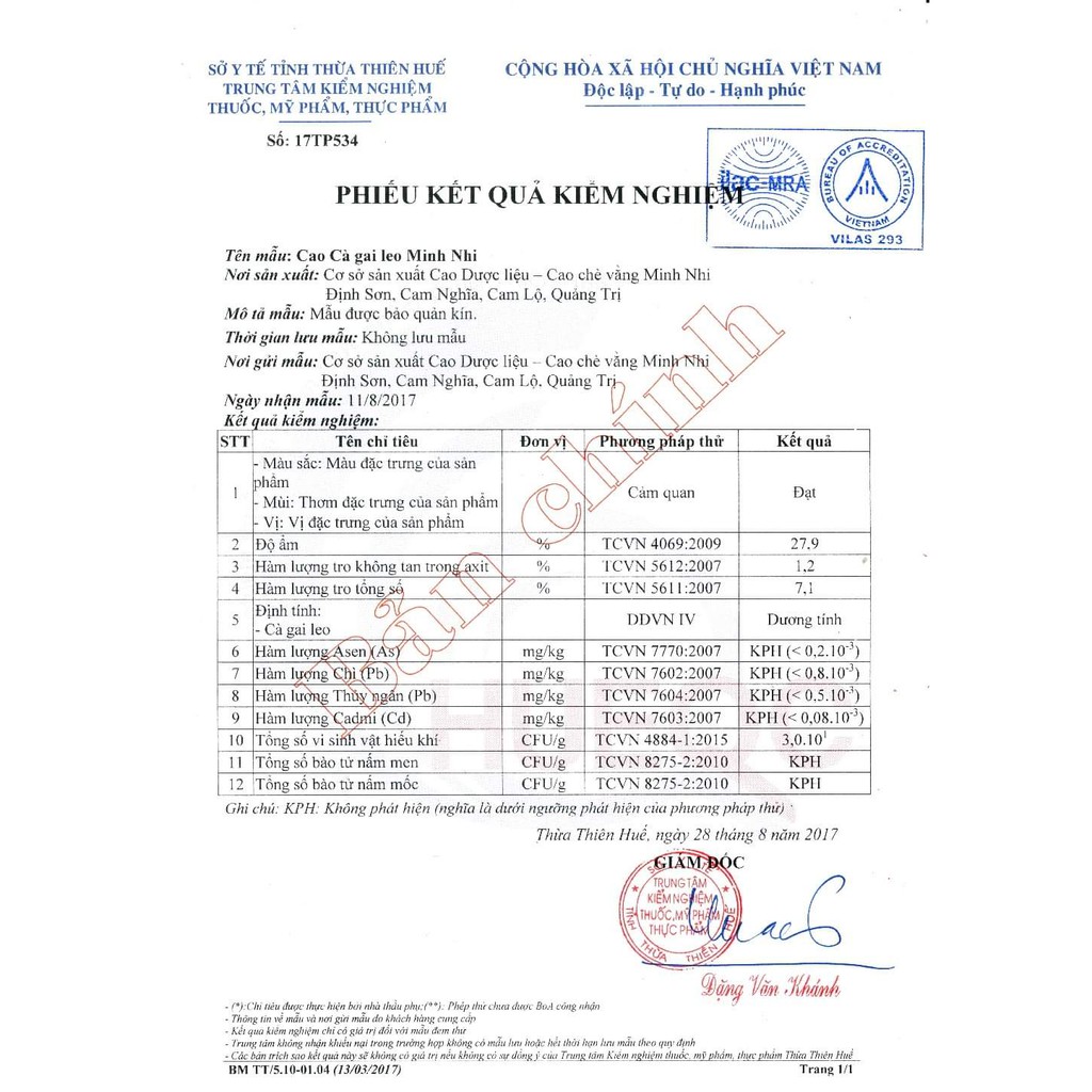 Cao cà gai leo Minh Nhi - lọ 100gr