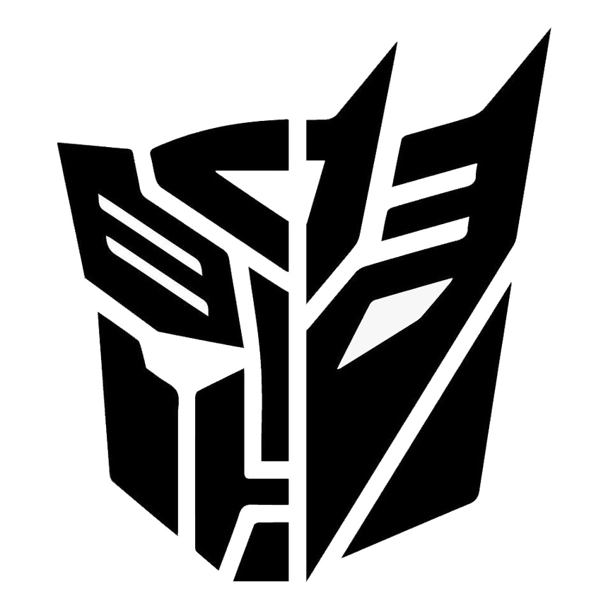 Hình dán sticker Transformers, Autobot, Decepticon, hình dán pvc, hình dán laptop