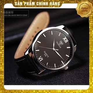[UYTIN] Đồng hồ nam Yazole 318 dây da - CHÍNH HÃNG