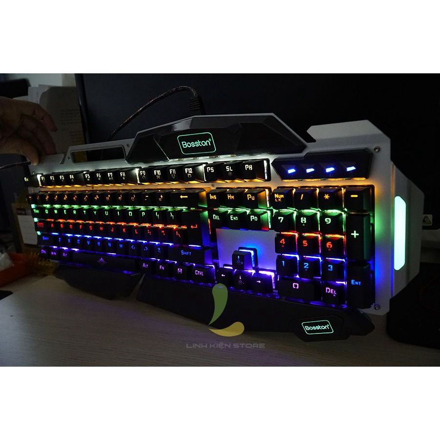 Bàn Phím Cơ Bosston MK915 Full Led