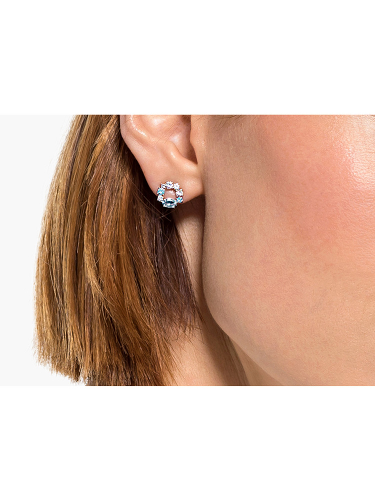FLASH SALE 100% Swarovski Bông Tai Cá Tính Nữ ATTRACT Nhẫn thanh lịch FASHION Earrings trang sức đeo Trang sức