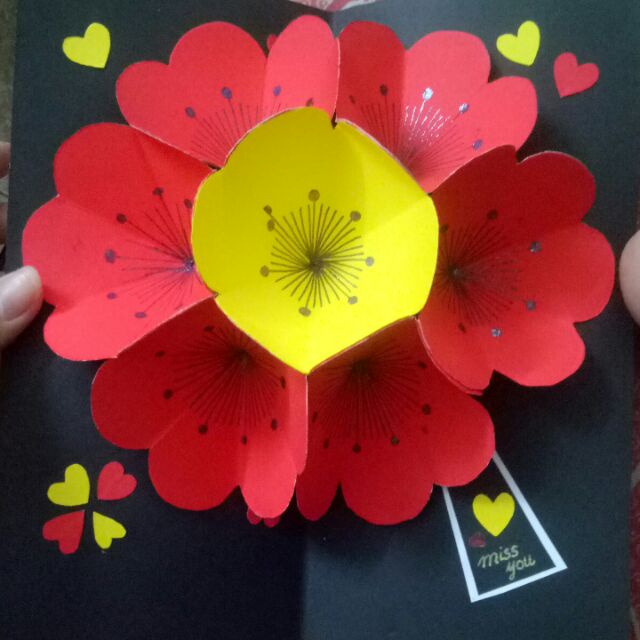 🌸🌺🌻🌼Thiệp Hoa Tết Handmade🌻🌼🌺🌸