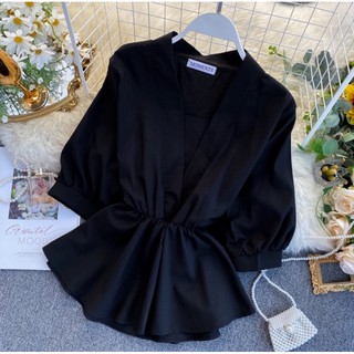 Áo peplum #bigsize 60=>90kg