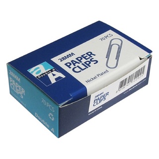 Lốc 10 hộp ghim cài đầu tròn Double A 28mm