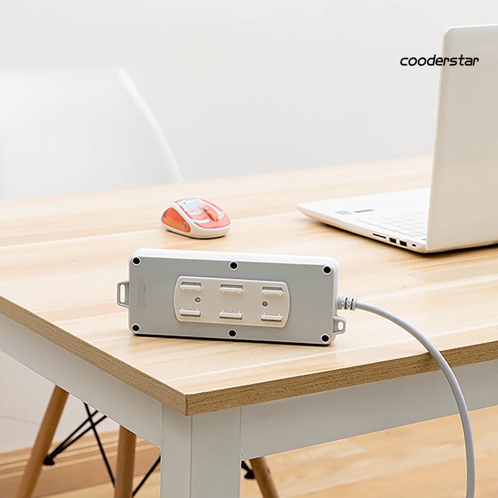 Giá đỡ ổ cắm điện dán tường tiện lợi cho văn phòng